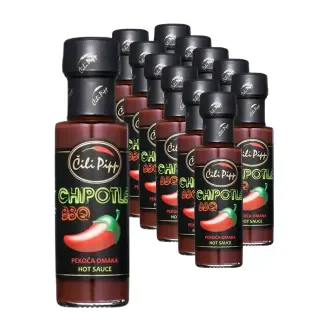 Chipotle BBQ, scharfe Sauce (10 + 2 gratis)