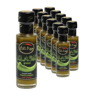 Klasik Green, scharfe Sauce (11+1 gratis)
