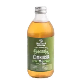 Kombucha Sport Mg Power, Geschmack Apfel & Zitrone