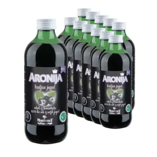 Aronia Saft 100% BIO* (11+1 gratis)