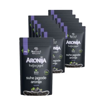 Aronia getrocknete Beeren BIO* (11+1 gratis)