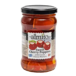 Paprika gefüllt mit Käse